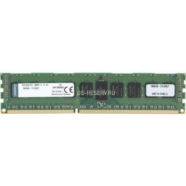 RAM DDRIII-1333 Kingston 4Gb 2Rx8 REG ECC PC3-10600R(KVR13R9D8/4)