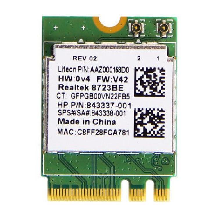 Модуль WiFi HP (Realtek) 8723BE 802.11b/g/n 150MBit/s miniPCI-E For All-In-One 20 22 24 Series(855106-855)