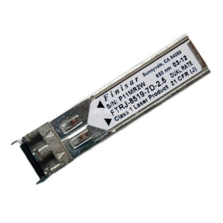 Transceiver SFP Finisar 2,125Gbps MMF Short Wave 850nm 550m Pluggable miniGBIC FC2x(FTRJ-8519-7D-2.5)