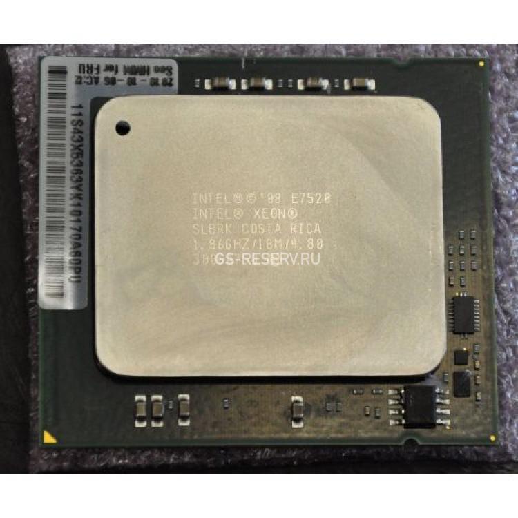 Процессор Intel Xeon MP 1867Mhz (4800/L3-18Mb) 4x Core 95Wt Socket LGA1567 Beckton(SLBRK)