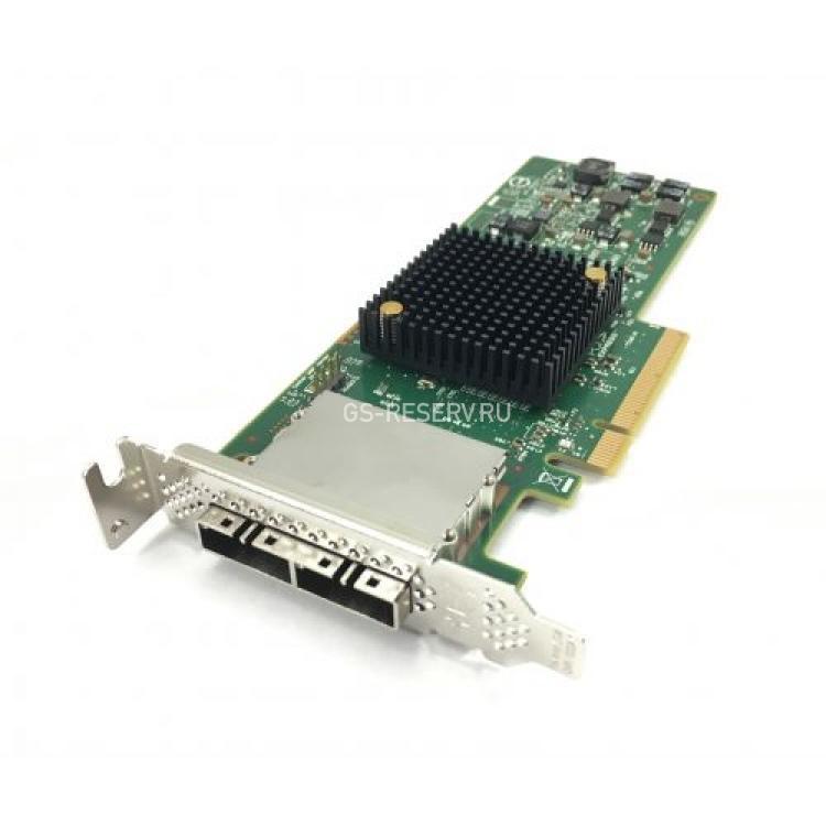 Контроллер SAS Netgear (LSI Logic) Ext-2xSFF8088 8xSAS/SATA RAID10 U600 PCI-E8x 2.0 For RR3312 4312X(RRSASEXP-10000S)