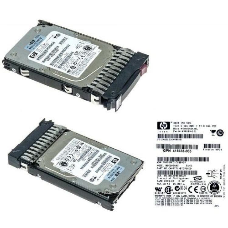 Жесткий Диск HP (Fujitsu) MBC2036RC 36Gb (U300/15000/16Mb) Dual Port SAS 2,5" For Gen4 Gen5 Gen6 Gen7(DH036BAAKL)