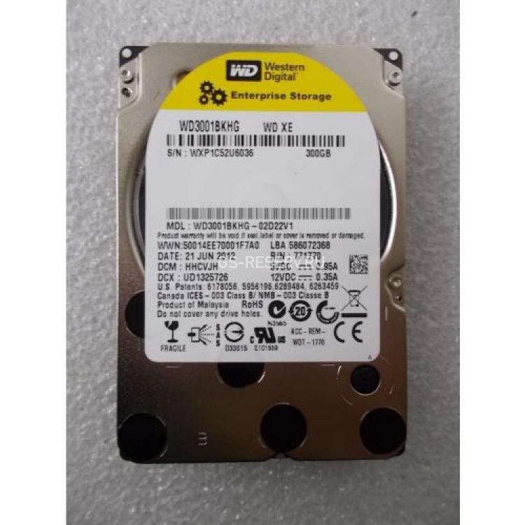 Жесткий Диск Western Digital XE 300Gb (U600/10000/32Mb) RAFF 6G SAS 2,5"(WD3001BKHG)