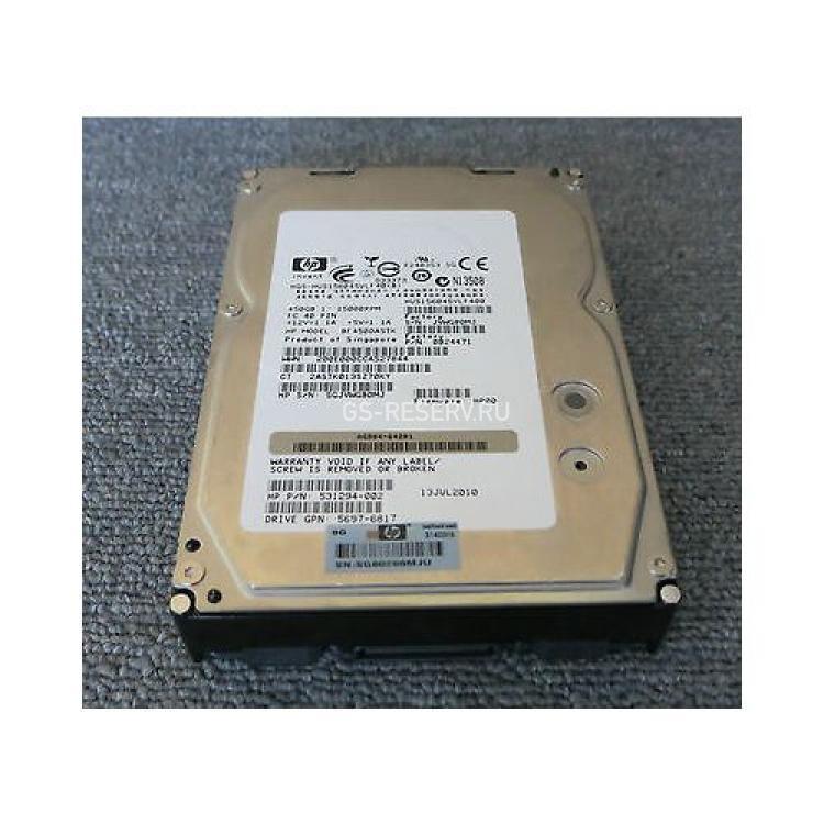 Жесткий Диск HP (Hitachi) Ultrastar 15K300 HUS153030VLF400 300Gb (U4096/15000/16Mb) 40pin Fibre Channel 3,5" For StorageWorks EVA 4400 6400 8400 M6412 EVA 4100 4000 6100 6000 8100 8000 M5314(AG425B)