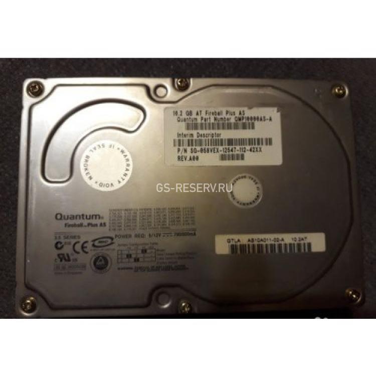 Жесткий Диск Quantum Fireball Plus AS 10,2Gb (U100/7200/2Mb) IDE(AS10A011)