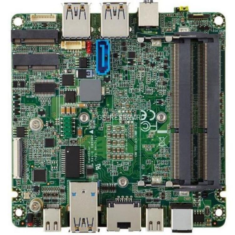 Материнская Плата Intel CPU Intel i3-5010U 2.1Ghz 2SO-DIMM DDR3 SATAII M.2 Mini-PCI-E LAN1000 Audio 4USB3 UCFF For NUC(BLKNUC5I3MYBE)