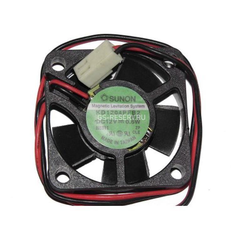 Вентилятор Sunon 0,09A 12v 6600 об/мин 6,5CFM 27dB 40x40x10mm(KD1204PFB2-8)