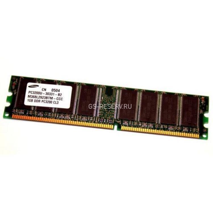 RAM DDR400 Samsung 1Gb PC3200(M368L2923BTM-CCC)