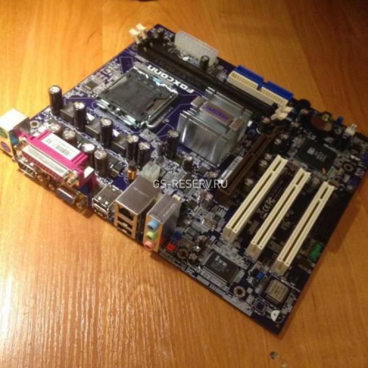 Материнская Плата Foxconn SIS661FX S775 HT 2DDR400 2SATA U133 AGP8x 3PCI SVGA LAN AC97-6ch mATX(661FX7MI-RS)