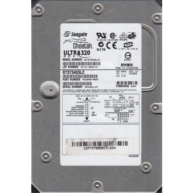 Жесткий Диск Seagate Cheetah 15K.3 73,4Gb (U320/15000/8Mb) 80pin U320SCSI(9U8006)