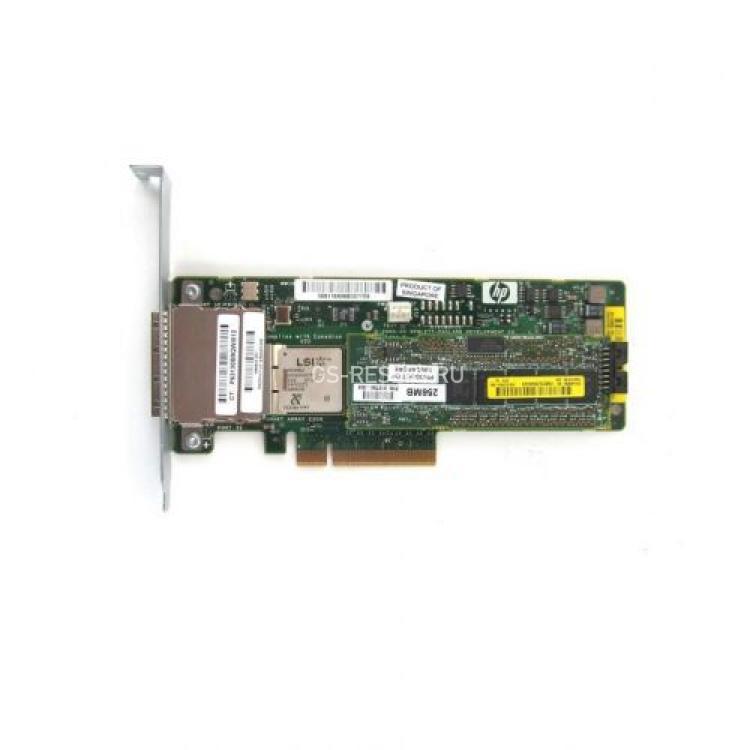 Контроллер SAS RAID HP Smart Array 256Mb Ext-2xSFF8088 8xSAS/SATA RAID5 U300 PCI-E8x(435129-B21)