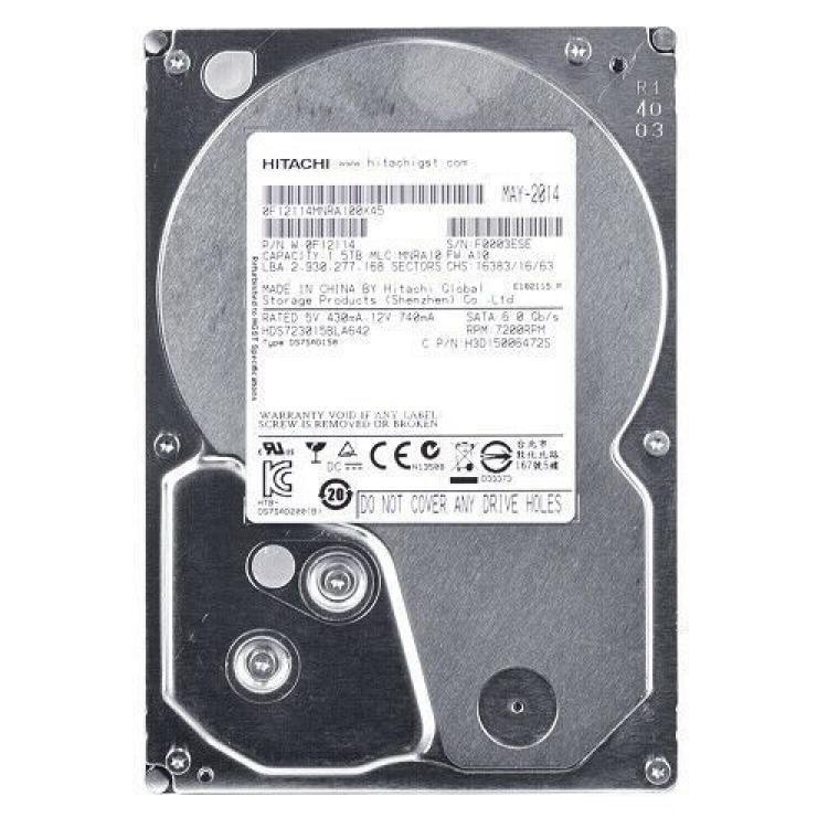 Жесткий Диск Hitachi Deskstar 7K3000 1,5Tb (U600/7200/64Mb) 6G SATAIII(0F12114)