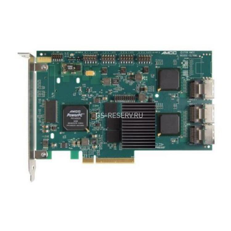 Контроллер RAID SATA 3Ware PowerPC405CR 256Mb Int-3xSFF8087 12xSATAII RAID50 SATAII-300 PCI-E8x(3W-9650SE-12ML-KIT)