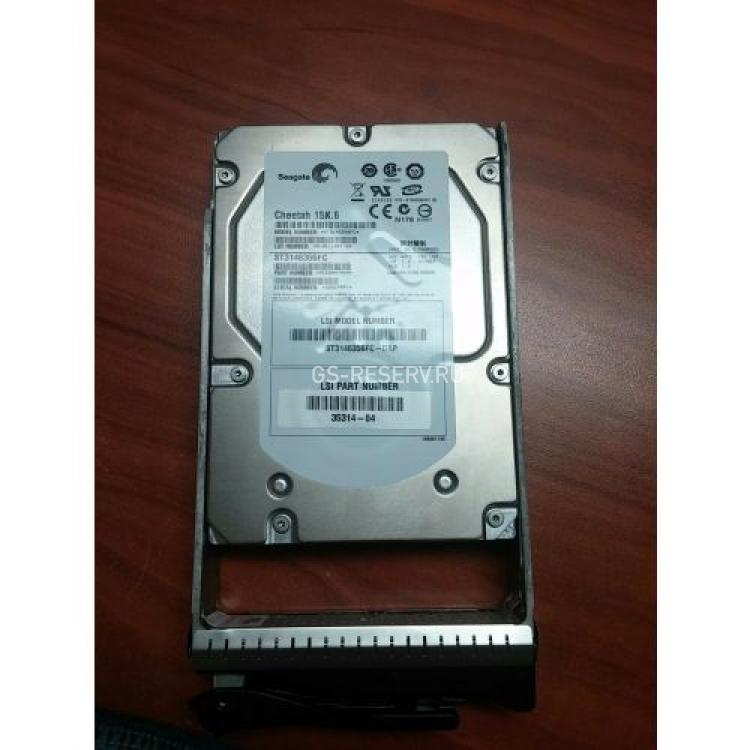 Жесткий Диск LSI Logic (Seagate) Cheetah 15K.6 ST3146356FC 146Gb (U4096/15000/16Mb) 40pin Fibre Channel 3,5"(35314-03)