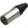 Кабельный Разъём Neutrik XLR 3-х контактный "Папа"(NC3MXX)