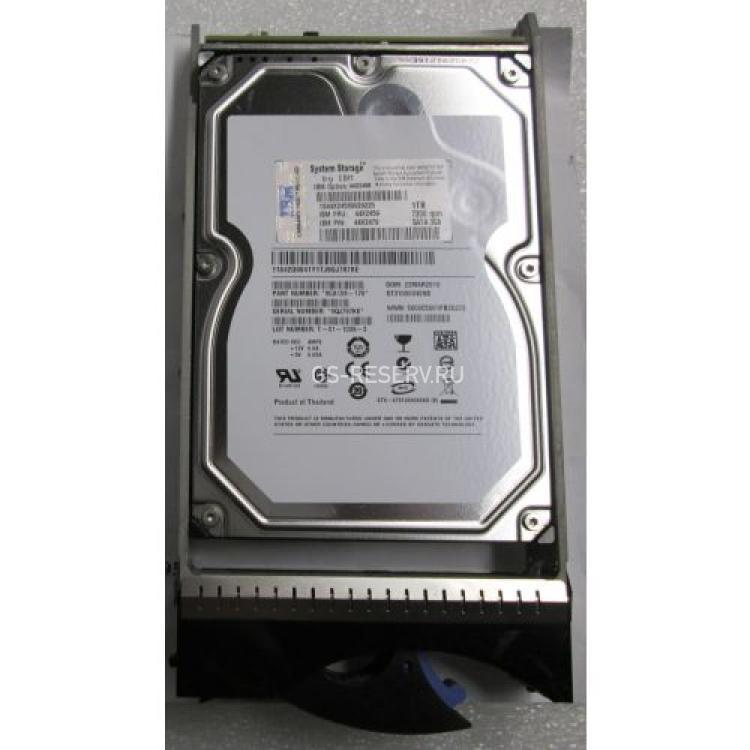 Жесткий Диск IBM System Storage 1Tb (U4096/7200) SATAII To 40pin Fibre Channel For DS5020 EXP520 DS5000 EXP5000 DS3950 EXP395 DS4800 DS4700 EXP810(46C4455)