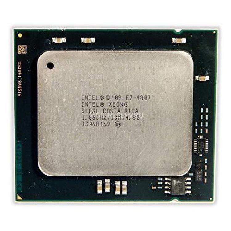 Процессор Intel Xeon MP E7 1866Mhz (4800/L3-18Mb) 95W 6x Core Socket LGA1567 Westmere-EX(SLC3L)