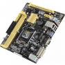 Материнская Плата ASUS iH81 S1150 HT 2DualDDRIII 2SATAIII 2SATAII PCI-E16x3.0 PCI-E1x Video DVI LAN1000 AC97-8ch 2USB3 mATX 5000Mhz(H81M-R/C/SI)