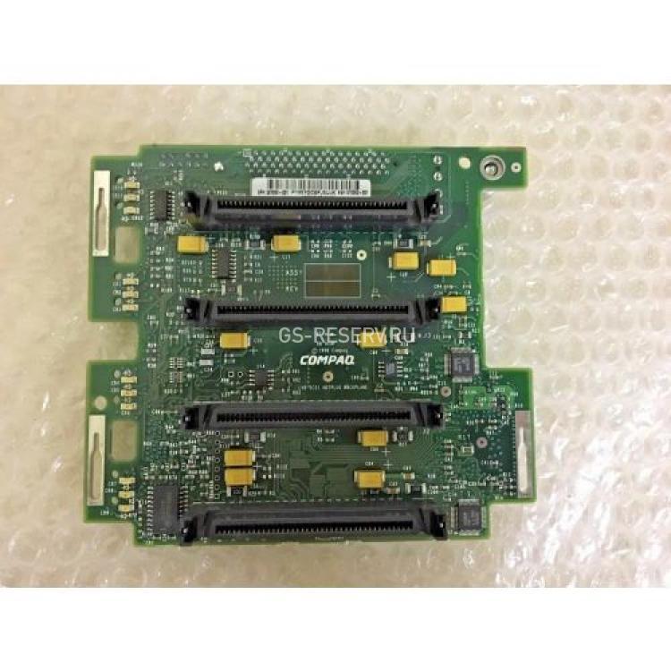Плата Backplane HP 4xSCSI Hot Swap For DL380G2 DL380G1 DL580G1 ML350G1 CL1850(387090-001)