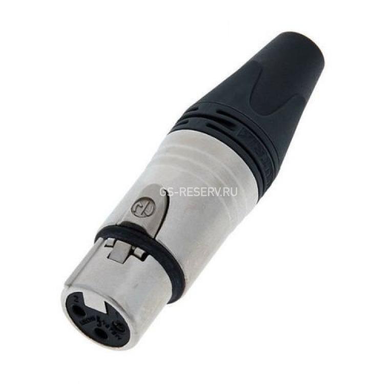 Кабельный Разъём Neutrik XLR 3-х контактный "Мама"(NC3FXX)