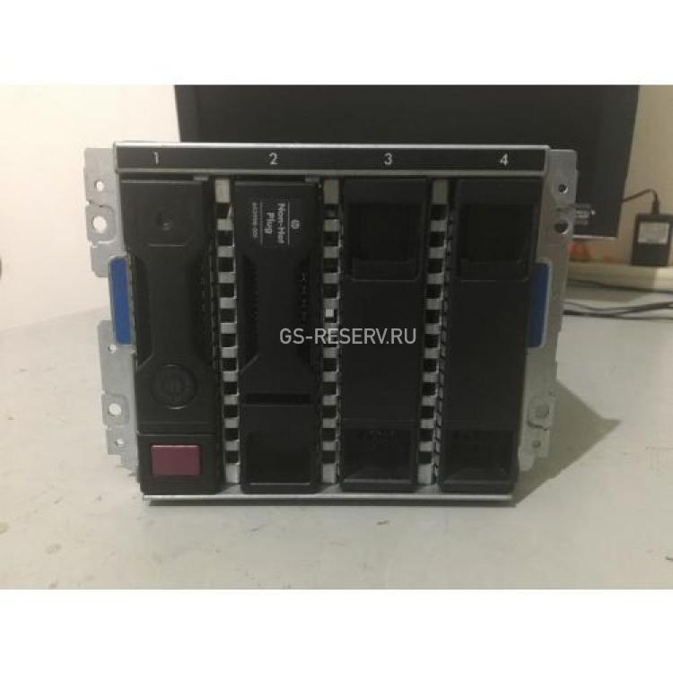 Корзина SAS/SATA HP 4xSAS/SATA Drive Cage LFF 3,5" Hot Swap 4U For ML310e Gen8 ML310e Gen8 V2(671308-001)