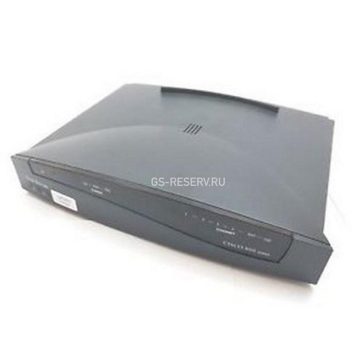 Маршрутизатор ADSL Cisco ADSL Router 4port-RJ11 1xRJ45-ADSL 1xRJ45-Ethernet 1xRJ45-Console 8Mb-Flash 32Mb-DRAM(CISCO827-4V)