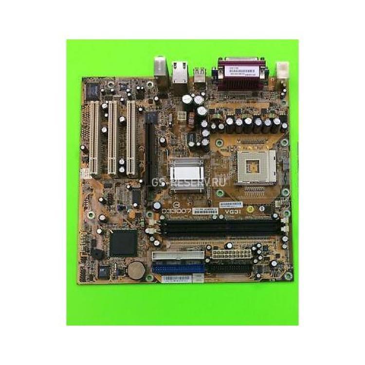 Материнская Плата Fic i845GE Socket 478 HT 2DDR333 U100 AGP4x 3PCI SVGA AC97 LAN mATX(VG31-L)