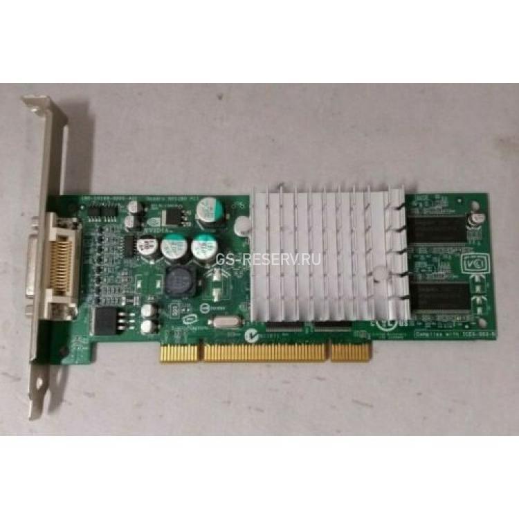 Видеокарта PNY Nvidia Quadro 4 280 NVS 64Mb 64Bit DDR DMS-59 To DualVGA/DualDVI LP PCI(VCQ4280NVS-PCI-BLK)