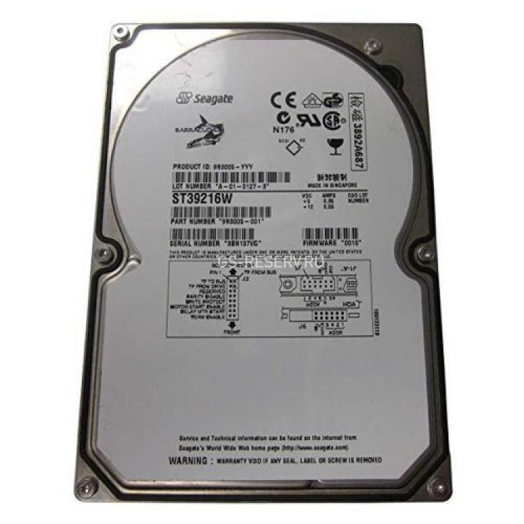 Жесткий Диск Seagate Barracuda 18XL 9,2Gb (U40/7200/2Mb) 68pin U40SCSI(9N3015)
