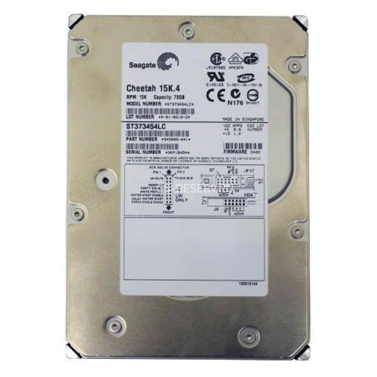 Жесткий Диск Seagate Cheetah 15K.4 73,4Gb (U320/15000/8Mb) 80pin U320SCSI(9X5006)