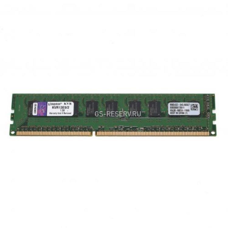 RAM DDRIII-1333 Kingston 2Gb 1Rx8 ECC PC3-10600E(KVR13E9/2HC)