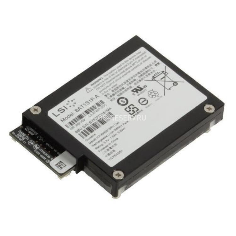 Батарея резервного питания (BBU) IBM ServeRAID M5100 Series Battery Kit (LSI Logic) BAT1S1P-A For x3500M4 x3550M4 x3630M4 x3650M4 M5100 M5110 M5110E M5120(81Y4508)