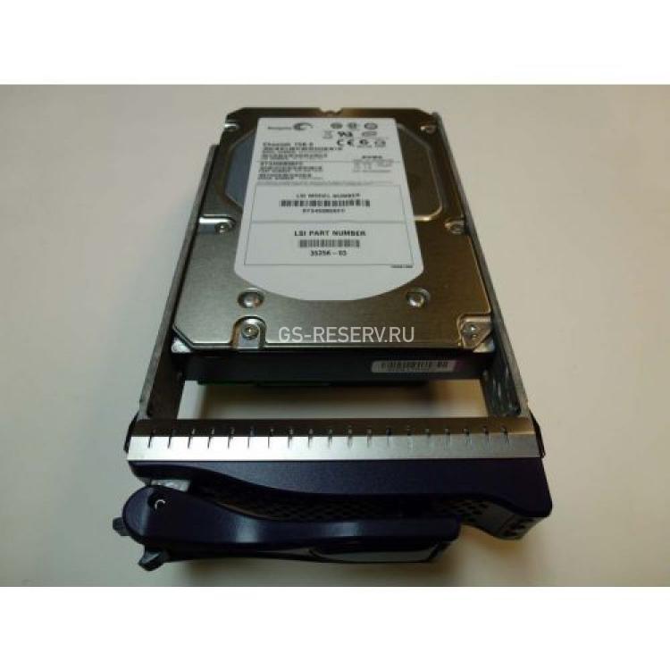 Жесткий Диск LSI Logic (Seagate) Cheetah 15K.6 ST3450856FC 450Gb (U4096/15000/16Mb) 40pin Fibre Channel 3,5"(38829-01)
