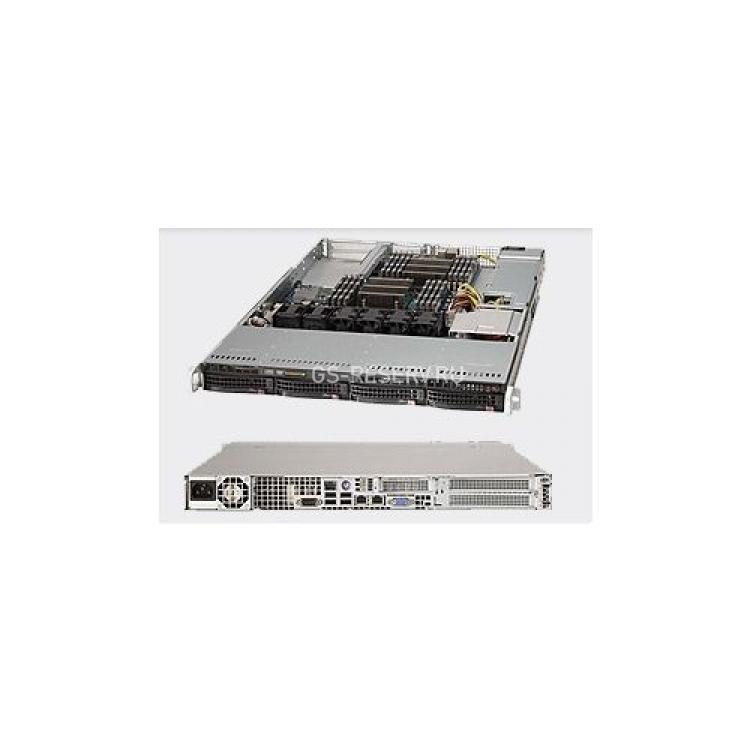 Платформа SuperMicro SuperServer Socket LGA1156 i3420 6DDRIII 6xSAS/SATAII 4xHotSwap 2PCI-E8x 2GbLAN 2500Mhz 450Wt ATX 1U(5016I-URF)