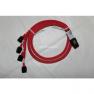 Шлейф SAS LSI Logic 1xSFF-8087 (mSASx4) To 4xSATA (4xSATA Жесткий Диск или Корзина) 100cm/1m(40004-00)