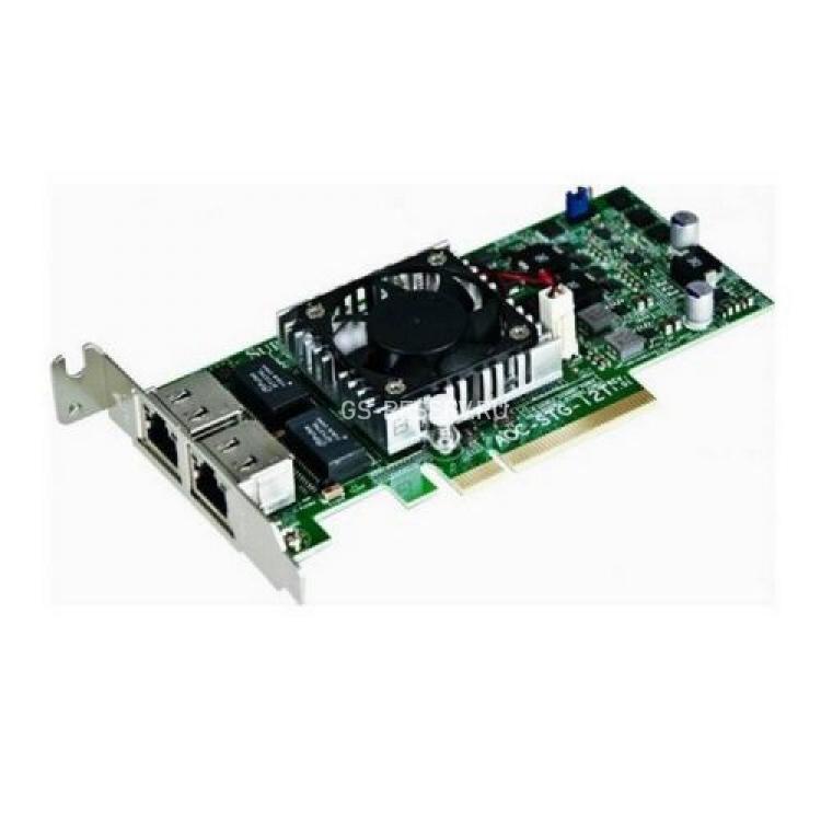 Сетевая Карта SuperMicro (Intel) Dual Port 10Gigabit Copper Ethernet Server Bypass Adapter 2x10Гбит/сек 2xRJ45 LP PCI-E8x(AOC-STG-I2T)