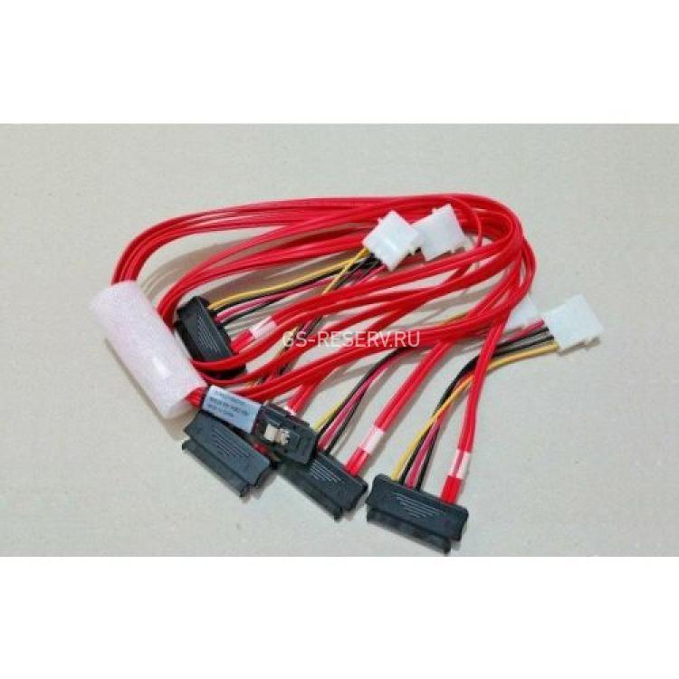 Шлейф SAS 1xSFF-8087 (mSASx4) To 4xSFF-8482 (4xSAS HDD) 55cm/0,55m(P15C0AC00500-1)