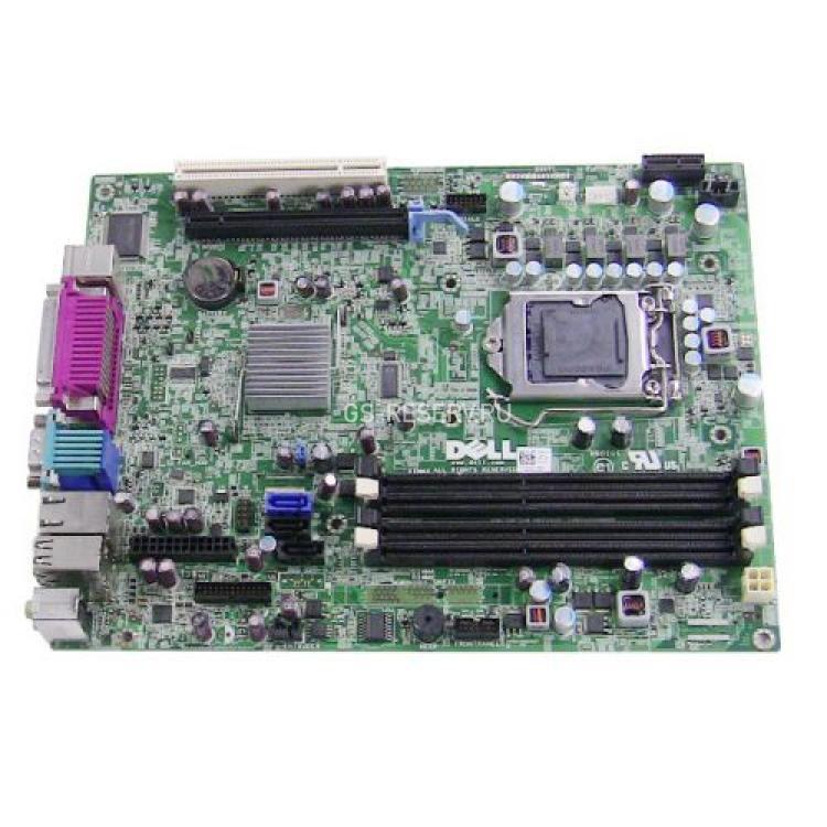 Материнская Плата Dell Optiplex 980 SFF iQ57 S1156 4DualDDRIII 3SATA PCI-E16x PCI-E1x PCI SVGA LAN1000 AC97-6ch ATX(C522T)