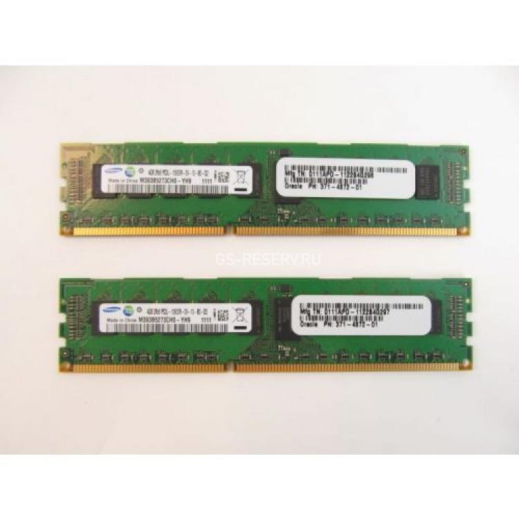 RAM DDRIII-1333 Sun (Oracle) 8Gb (2x4Gb) (Samsung) 4Gb 2Rx8 REG ECC Low Voltage PC3L-10600R-9(SE6X2B11Z)