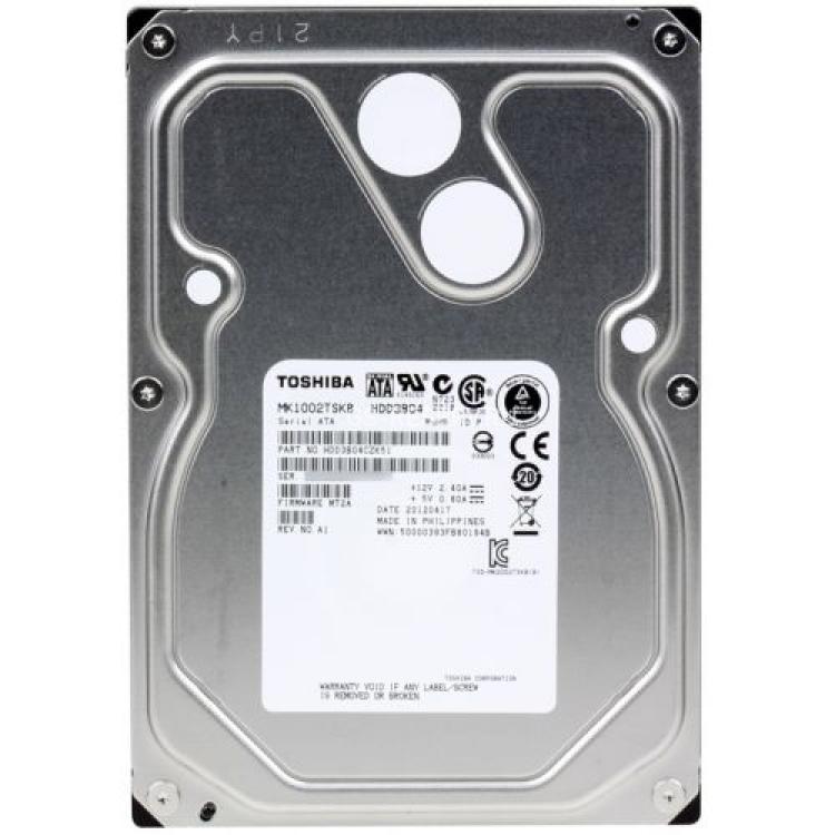 Жесткий Диск Toshiba 1Tb (U300/7200/64Mb) 3,5" SATAII(MK1002TSKB)