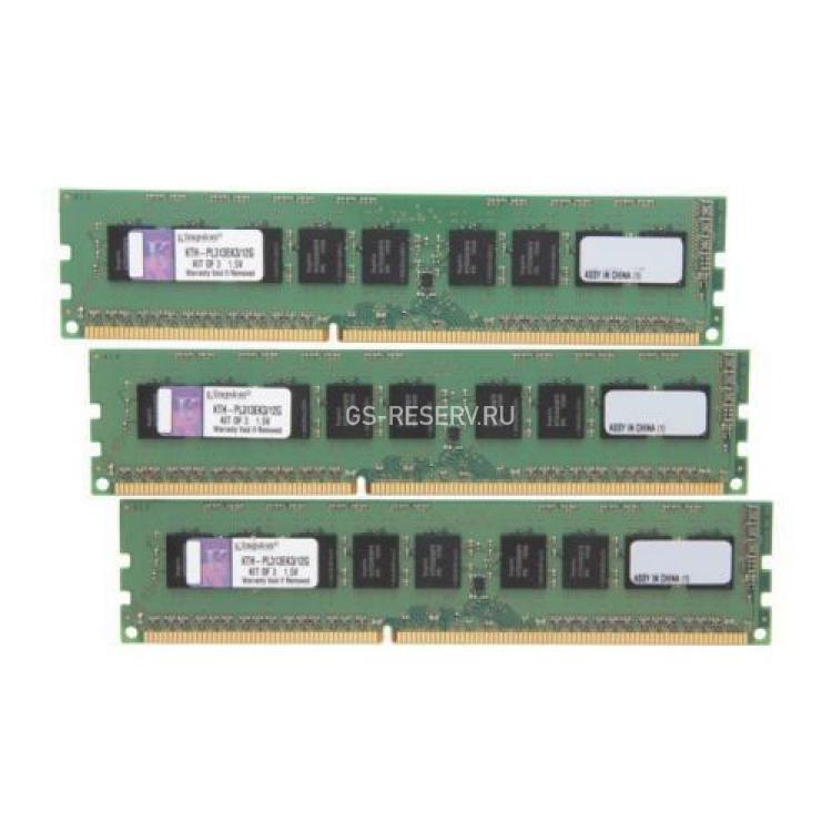 RAM DDRIII-1333 Kingston 12Gb (3x4Gb) 2Rx8 ECC PC3-10600E For HP 500672-B21 NL787AV(KTH-PL313EK3/12G)