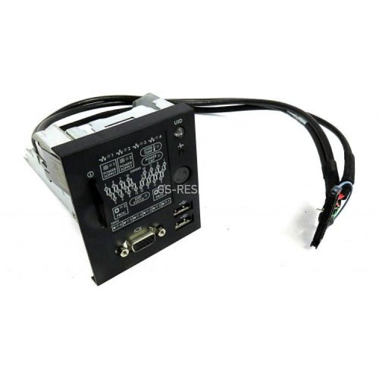 Лицевая Панель HP Power Button Board LED Video 2USB For DL380G7 DL380G6 DL385G7(496072-001)