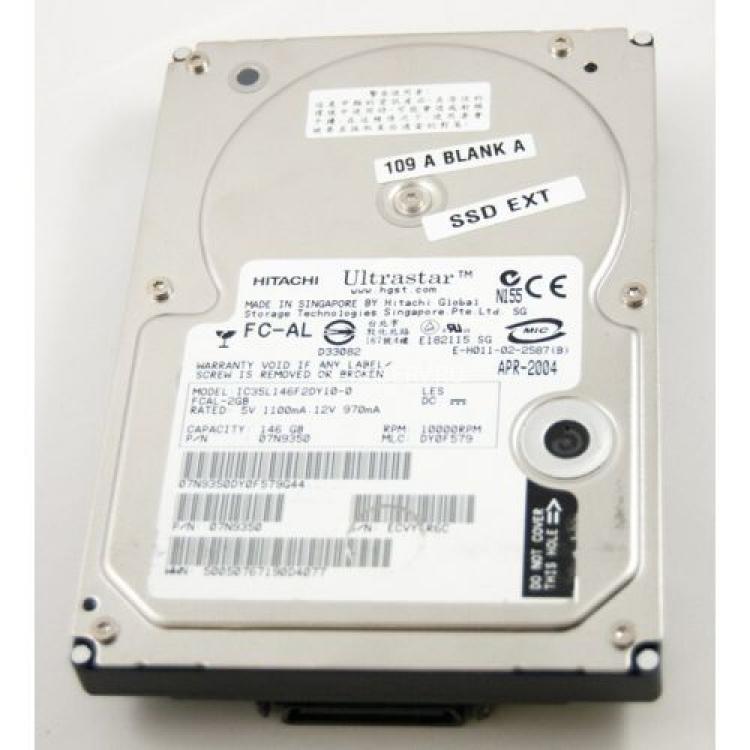 Жесткий Диск IBM Ultrastar 146Z10 146Gb (U2048/10000/8Mb) 40pin Fibre Channel 3,5"(07N9350)