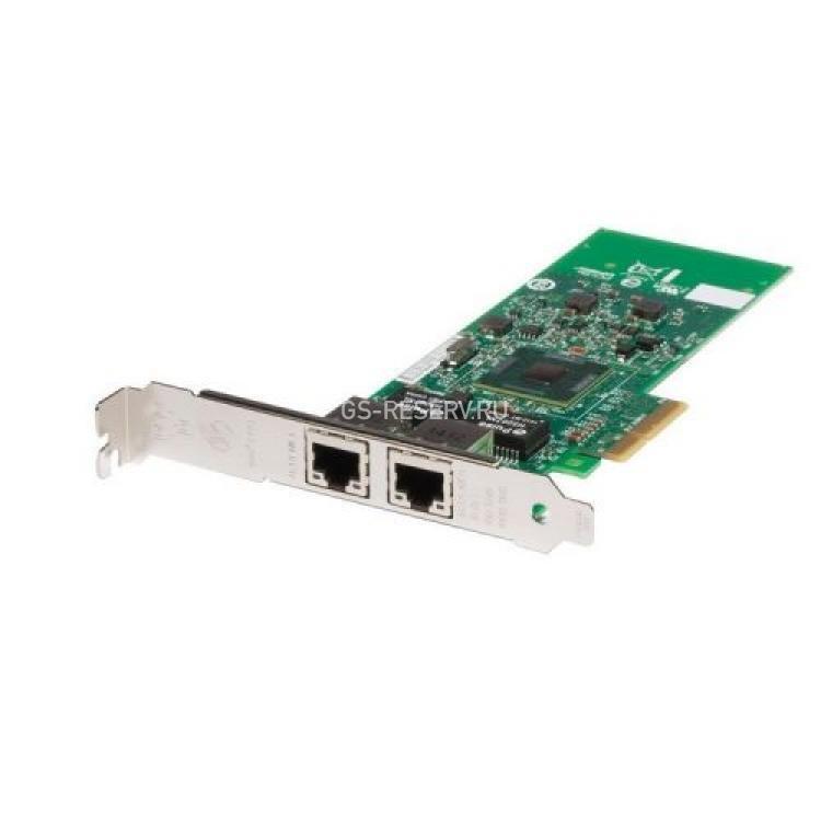 Сетевая Карта Dell (Intel) ET Dual Port Server Adapter i82576 2x1Гбит/сек 2xRJ45 LP PCI-E4x(540-10951)
