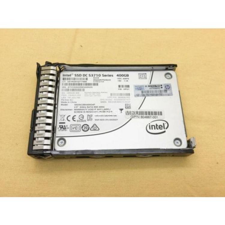 Твердотелый Накопитель SSD HP (Intel) SSD DC S3710 Series SSDSC2BA400G4P 400Gb TRIM MLC AES 6G SATAIII 2,5" 7mm For Gen7 Gen8 Gen9 Gen10(691867-B21)