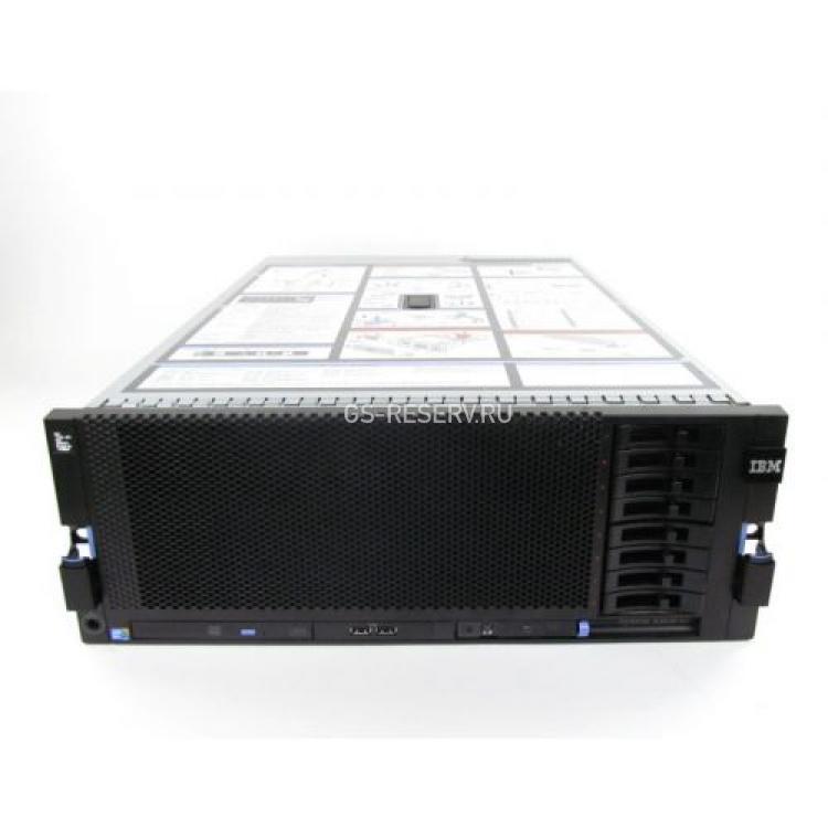 Сервер IBM eServer xSeries x3850 X5 2(4)x 8C Intel Xeon X7560 2267Mhz/24Mb Quad Socket LGA1567/ 16(1025)Gb DDRIII/ Video/ 2LAN1000/ 8SAS SFF/ 0x18(1200)Gb/10/15k SAS/ ATX 2x1975Wt 4U(7145-5RG)