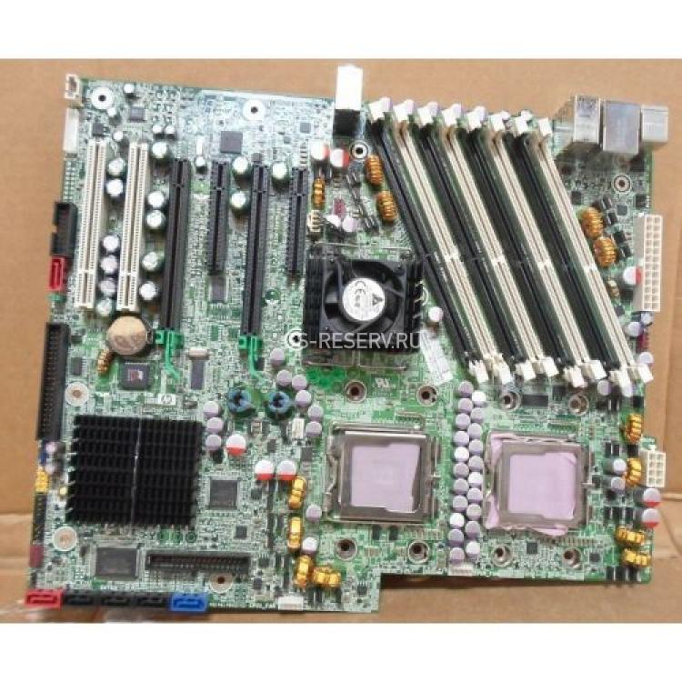 Материнская Плата HP i5000X Dual Socket 771 8FBD 4SATAII U100 2PCI-E16x 2PCI-E8x 2PCI AC97 GbLAN ATX 1333Mhz For XW6600(440307-001)