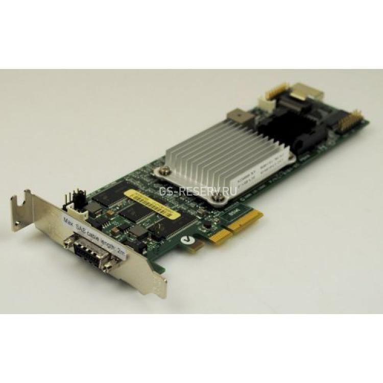 Контроллер SAS RAID Intel (LSI Logic) MegaRAID SAS Intel IOP333 128Mb Int-1xSFF8087 (4xSAS/SATA) Ext-1xSFF8470 (4xSAS/SATA) RAID50 U300 LP PCI-E4x(D53147-150)
