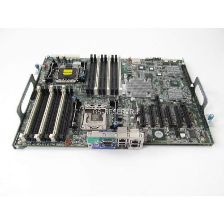 Материнская Плата HP i5520 Dual Socket 1366 18DDR3 8SAS/SATA 2xSFF-8087 6SATA PCI-E16x 2.0 5PCI-E8x 2.0 SVGA 2LAN1000 E-ATX 6400Mhz 4U For ML350G6(511775-001)