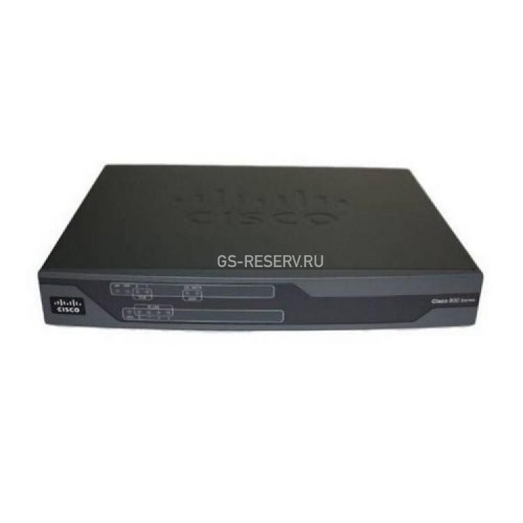 Маршрутизатор Cisco 887 Ethernet Security Router 4port-10/100Mbps 128Mb-Flash 256Mb-DRAM(800-28737-04)